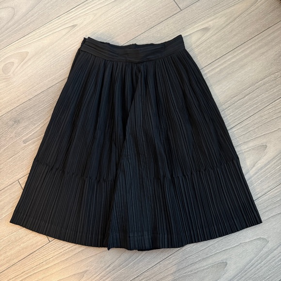 Issey Miyake Black A-Line Pleated Skirt - Picture 4 of 4